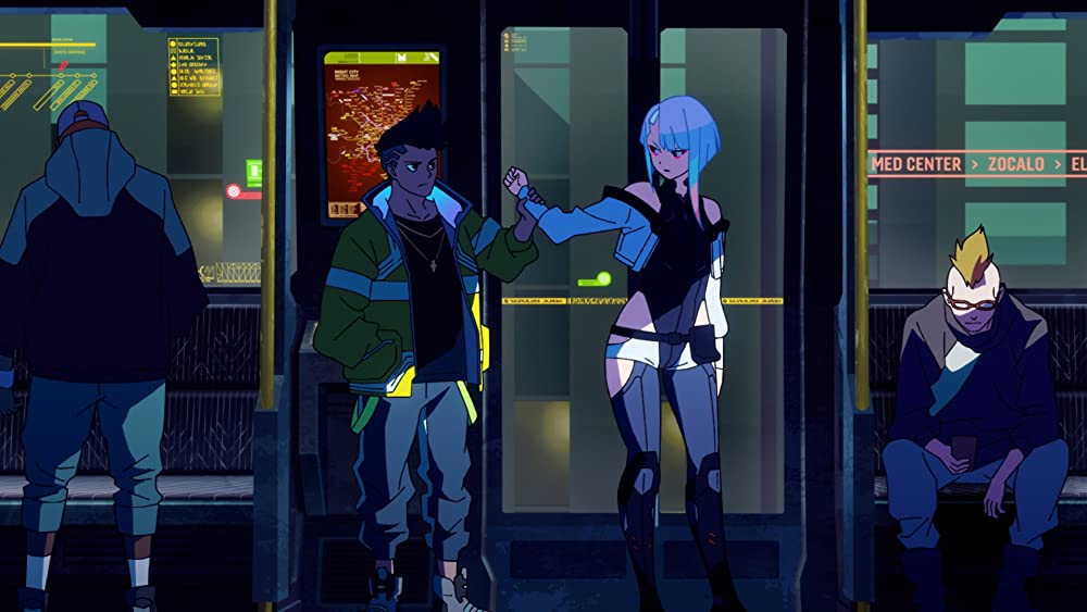 دانلود انیمه سریالی Cyberpunk: Edgerunners 2022